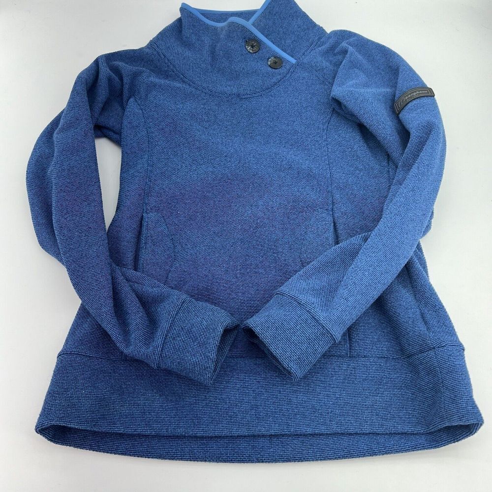 Berghaus Pavey Fleece Pullover Blue Marled Size Small Women’s